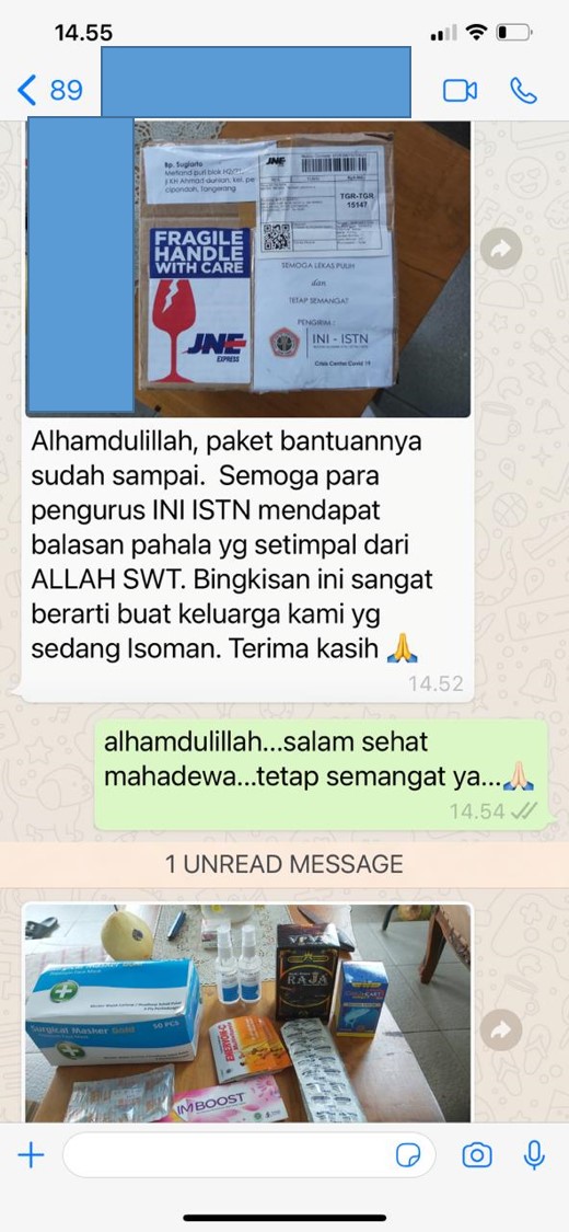 Ungkapan Terimakasih dan Doa