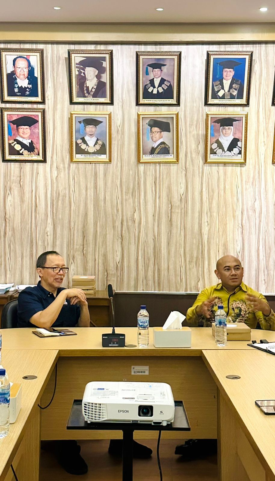 Pertemuan Perdana Ketum Baru INI ISTN dan Rektor ISTN