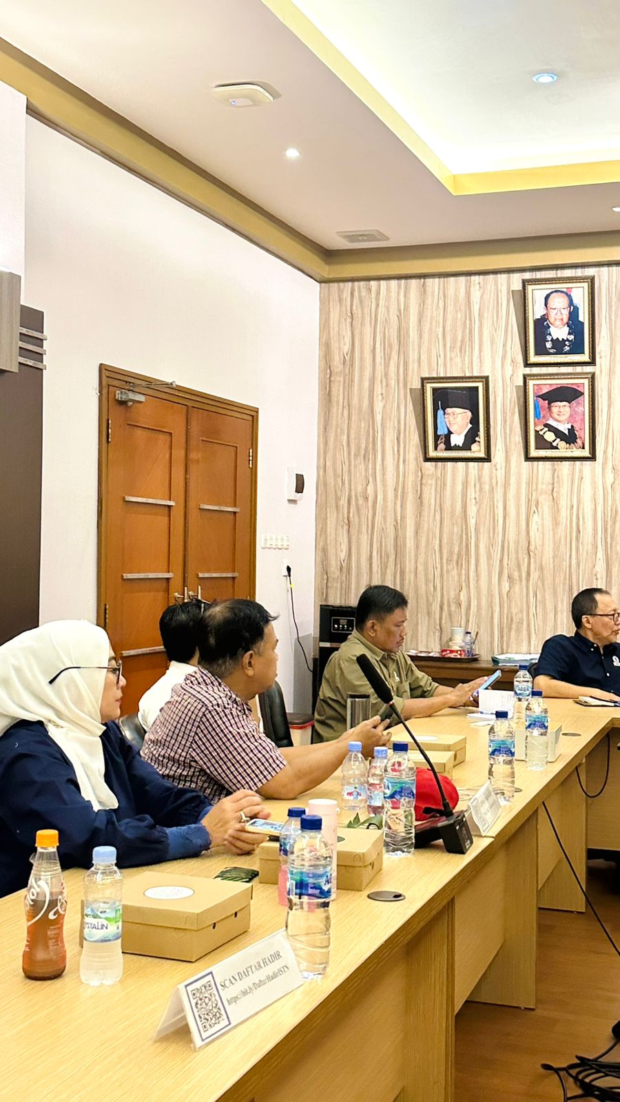 Pertemuan Perdana Ketum Baru INI ISTN dan Rektor ISTN