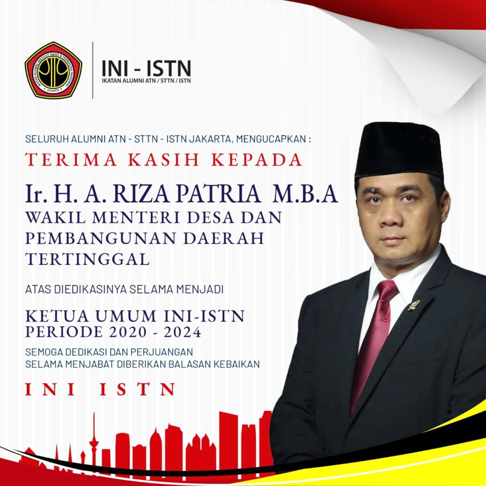 Berakhir Kepengurusan INI ISTN 2020-2024